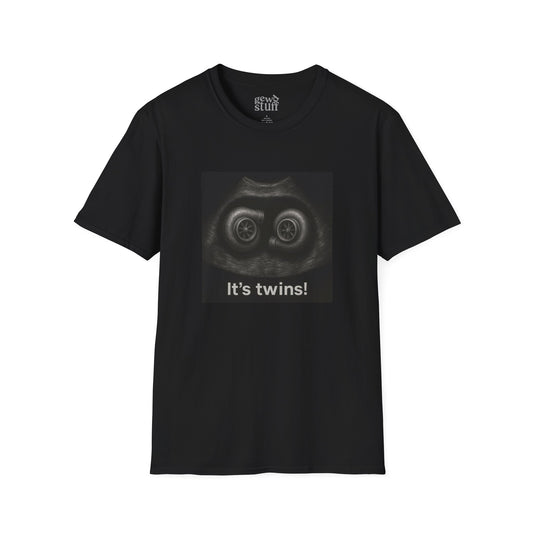 It’s Twins Turbo Shirt – Funny Car Ultrasound Graphic Tee